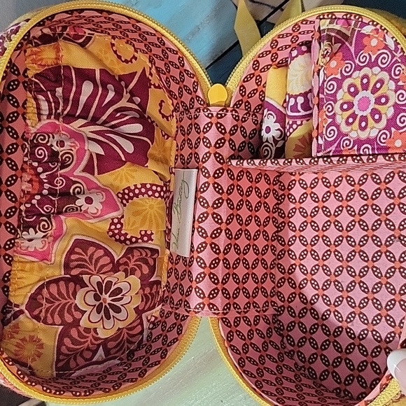 Vera Bradley Purple and Yellow Floral Jewelry Box - Picture 3 of 4
